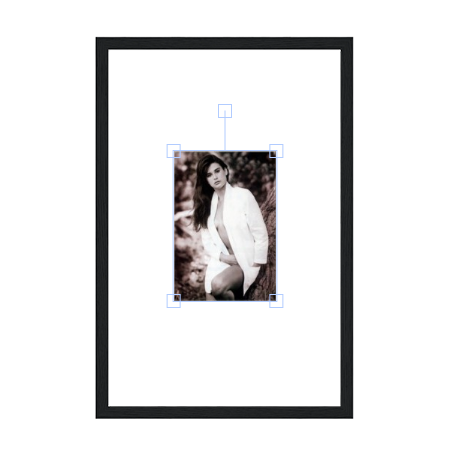 Demi Moore Metal Framed Poster