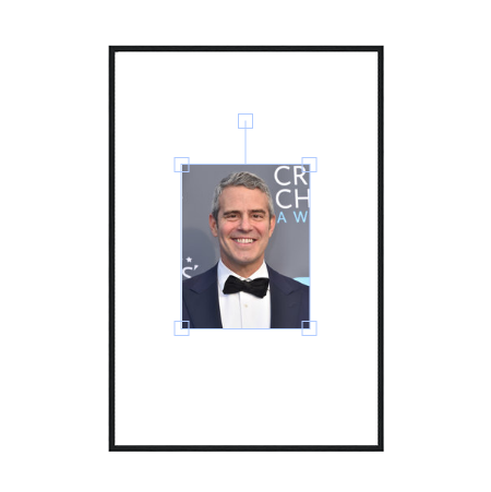 Andy Cohen Wooden Framed Poster