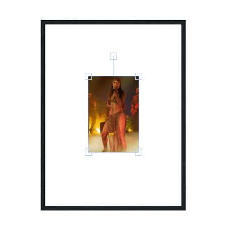 Victoria Monet Metal Framed Poster