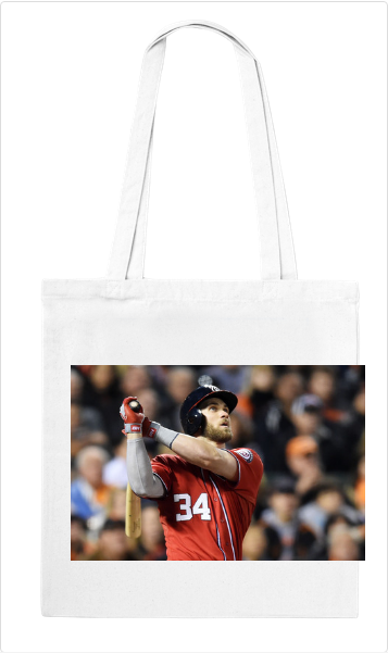 Bryce Harper Tote Bag