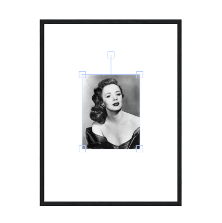 Piper Laurie Metal Framed Poster