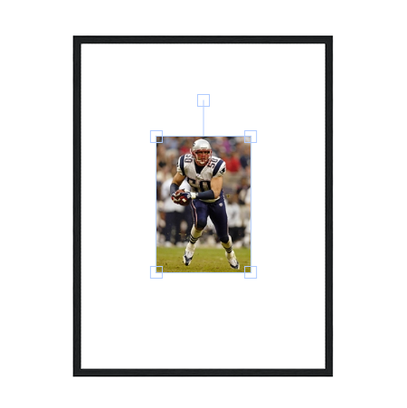 Mike Vrabel Wooden Framed Poster