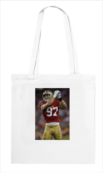 Nick Bosa Tote Bag