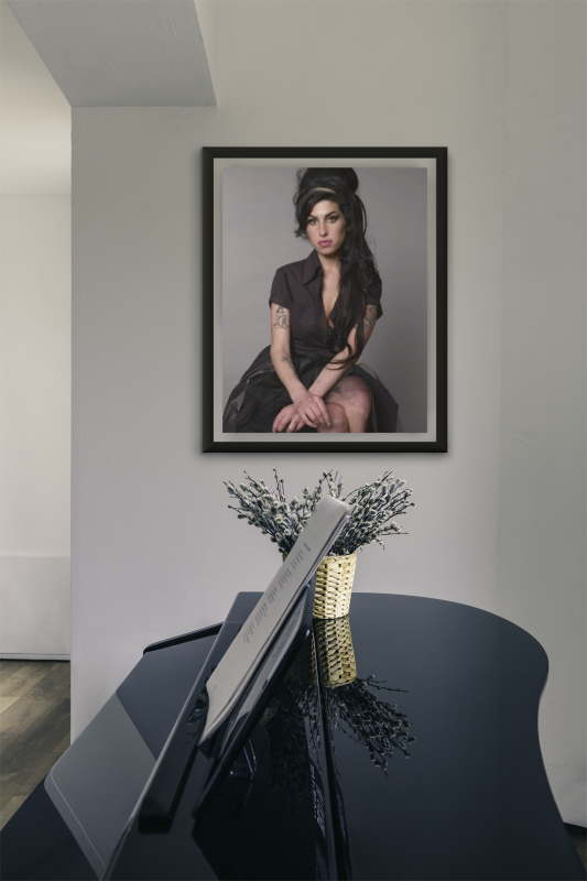 Amy Winehouse Metal Framed Poster