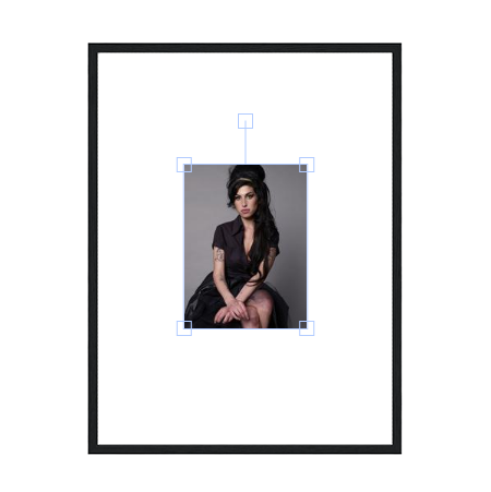 Amy Winehouse Metal Framed Poster