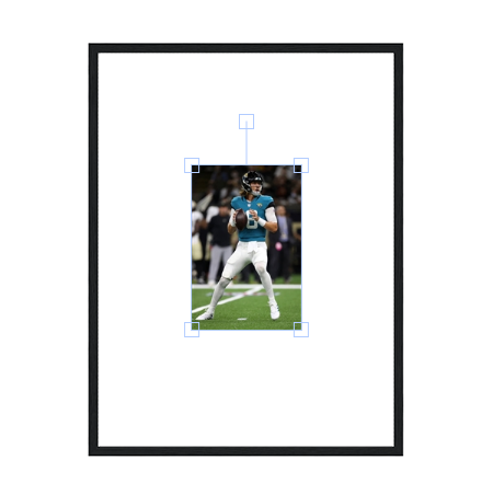 Trevor Lawrence Wooden Framed Poster