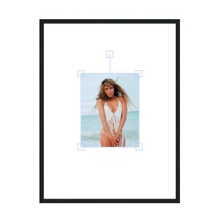 Jennifer Lopez Wooden Framed Poster