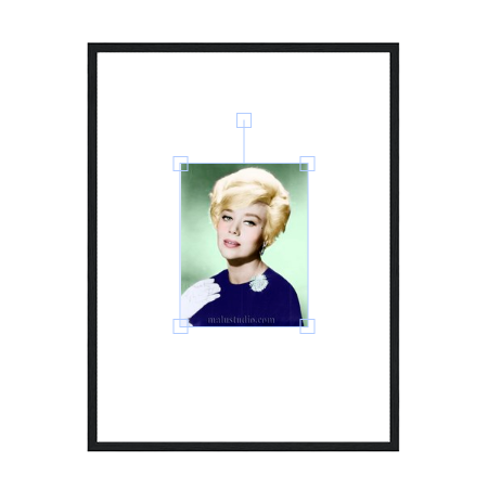 Glynis Johns Wooden Framed Poster