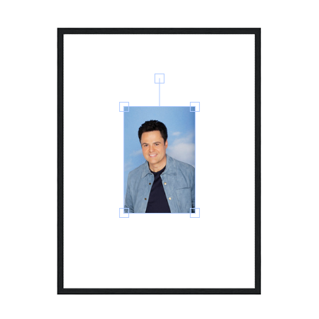 Donny Osmond Metal Framed Poster