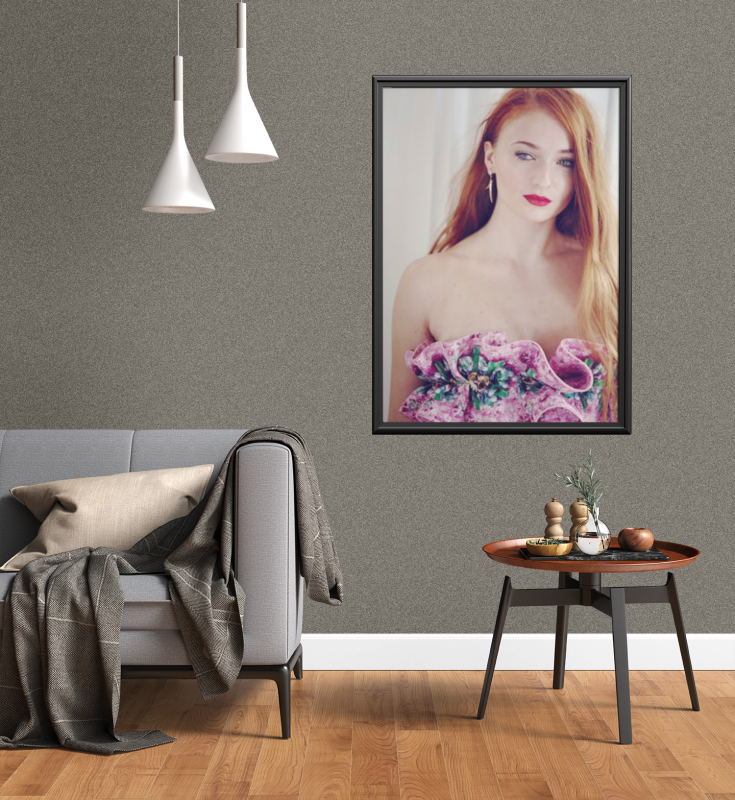 Sophie Turner Metal Framed Poster