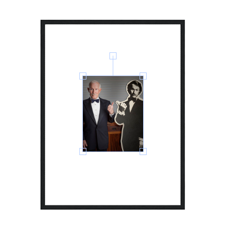 Tom Smothers Wooden Framed Poster