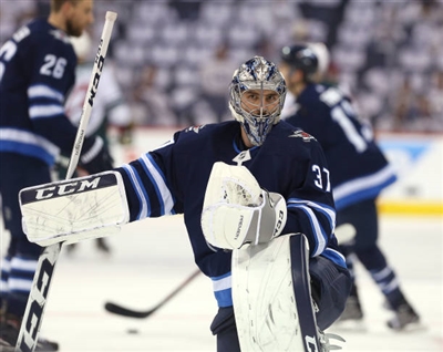 Connor Hellebuyck Poster 3530822
