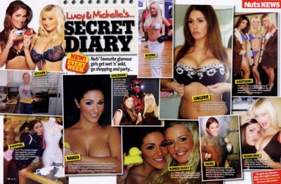Lucy Pinder and Michelle Marsh's Secret Poster 1458016